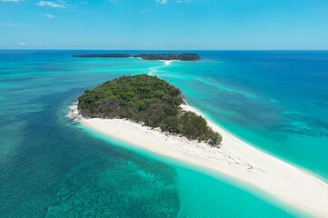 Nosy Iranja off Madagascar is a paradise archipelago of two islets -Iranja Be and Iranja Kely