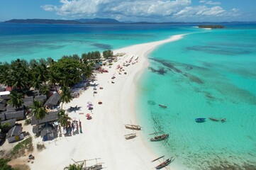 Nosy Iranja off Madagascar is a paradise archipelago of two islets -Iranja Be and Iranja Kely