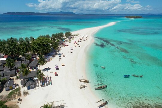 Nosy Iranja off Madagascar is a paradise archipelago of two islets -Iranja Be and Iranja Kely