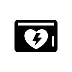 AEDをモチーフにしたアイコン