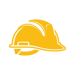 Fototapeta premium Yellow hard hat Vector