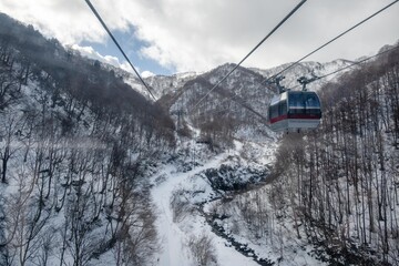 厳冬期の谷川岳