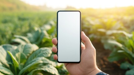 Smartphone in agricultural field