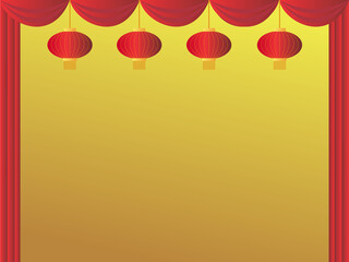 Chinese New Year background icon 