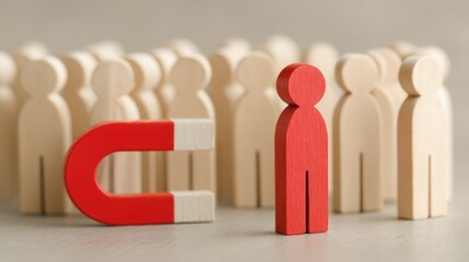 Attracting talent concept