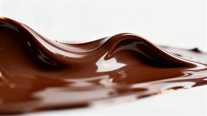 Melted chocolate surface