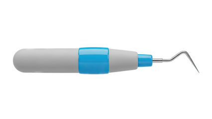 Dental Explorer Tool with Blue Grip