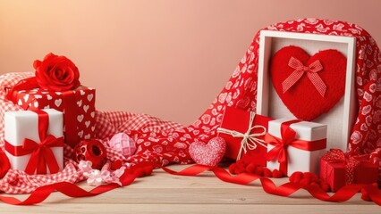 Valentine's day gift arrangement