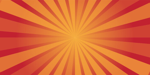 abstract red speed lines in bright pop art style. Bold red, yellow and orange streaks radiating from center, creating exciting superhero action look.