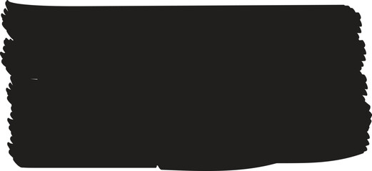 A black paintbrush is shown on a white background