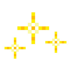 Pixel Sparkles Icon