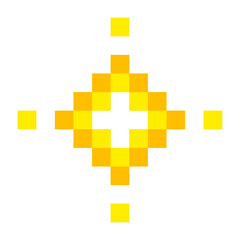 Pixel Sparkles Icon