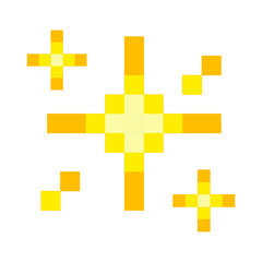 Pixel Sparkles Icon