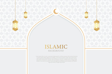 Islamic theme background design for promotion or Ramadan celebration