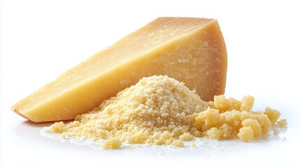 Indulge in the rich, savory notes of this aged cheese, grated to perfection. A culinary staple for enhancing pasta, salads, and more. Experience the authentic taste!