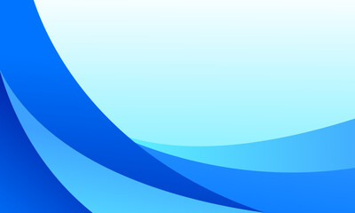 Abstract blue curved background, modern gradient wallpaper, suitable for templates, sale banners, business cards, covers, flyers, presentations, websites, pages, and more