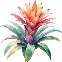 Warm Winter Earmuffs Watercolor Vintage Retro Style