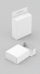 Clean Minimalist Packaging Design: 3D Render