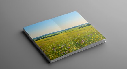 Serene Meadow: A Summer Landscape Photobook