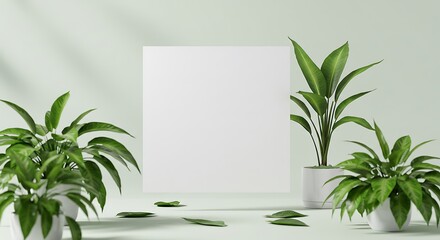 Serene Green Minimalism