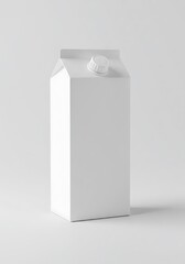 Clean Minimalist Carton Design: 3D Render