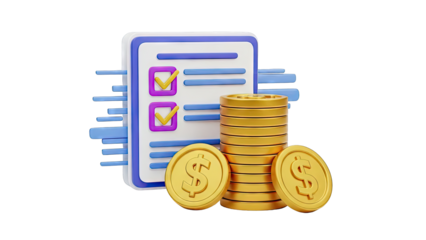 Financial Checklist and Coins
