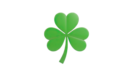 Green 3D Shamrock