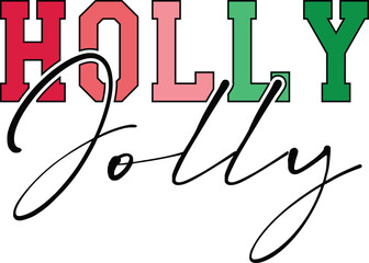 Holly Jolly SVG, christmas SVG, christmas sweater SVG, retro svg, cut file, cricut, winter, retro christmas, boho svg