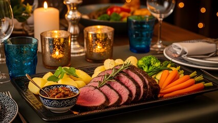 Celebrating robbie burns day with traditional scottish cuisine and feasting