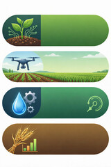 Smart Agriculture Technology and Sustainable Farming Concepts