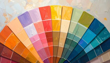 color, palette, rainbow, spectrum, colorful, swatch, paint, design, wheel, chart, guide, colors, pantone, pattern, sample, art