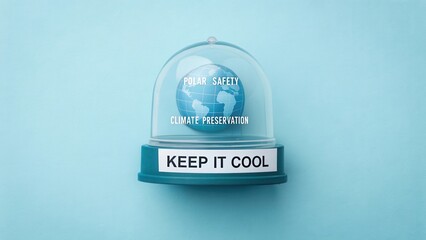 Importance of Polar Safety for Climate Preservation in a Stylish Keep It Cool Dome Display