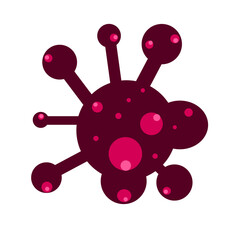Fototapeta premium 3d rendered illustration of a molecule vector icon