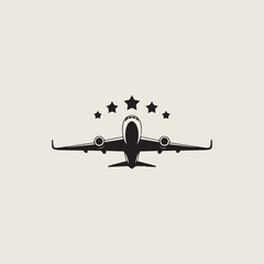 vector airplane icon