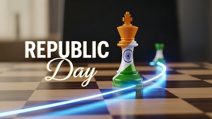 Celebrating republic day with a chess theme