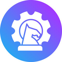 Strategy  icon for strategic planning, website, application, printing, document, poster design, etc