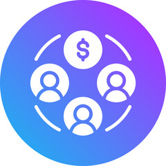 Connection  icon for strategic planning, website, application, printing, document, poster design, etc