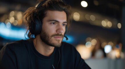 A gamer participating in an extreme difficulty challenge live on stream, neon lights reflecting in their focused eyes while viewers spam reactions — intense gaming moment and audience engagement.