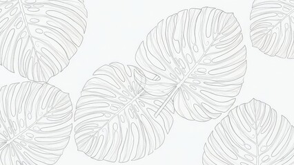 White Background with Gray Spiral Patterns.