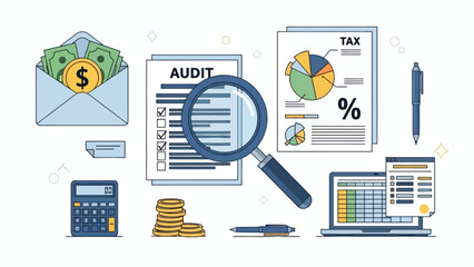 Business Finance Accounting Audit and Tax Concepts