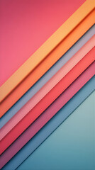 Colorful Abstract Diagonal Lines Background in Gradient Tones