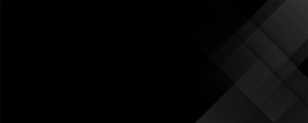 Black abstract geometric background