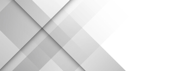 Abstract pattern white geometric banner design background. vector eps 10