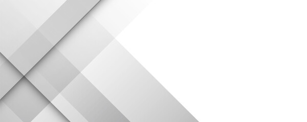 Abstract pattern white geometric banner design background. vector eps 10