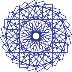  Colorful Circle Mandala design art vector 