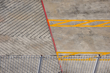 metal fence on the street