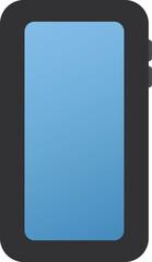 携帯電話のフラットイラスト
