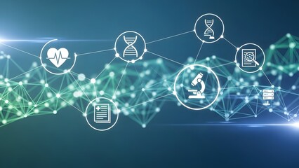 Interconnected Science and Technology: A captivating visual representation of the interconnectedness of science and technology.