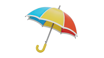 Colorful Open Umbrella