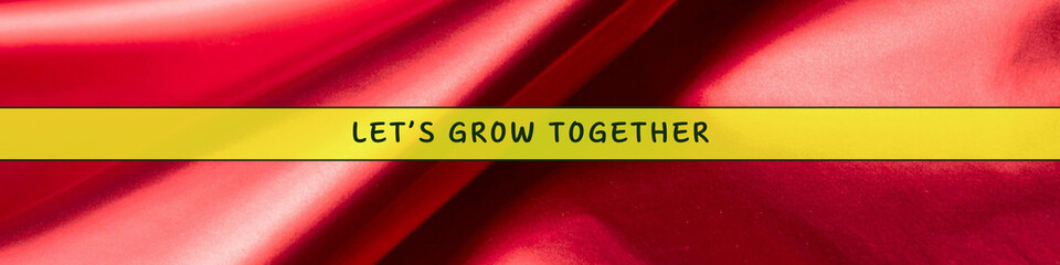 Red Fabric LinkedIn Banner for Professional Profiles.